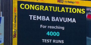 Temba Bavuma becomes 11th South African to reach 4,000 runs in Test cricket