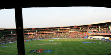 What is India's T20I record at M. Chinnaswamy Stadium, Bengaluru?